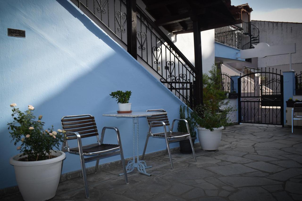 Glaros Blue Hotell Neos Marmaras Exteriör bild